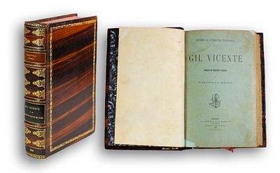 BRAGA (Te&oacute;filo) – Gil Vicente and the Origins of the National Theatre – Livraria Chardron 