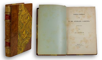 CAMINHA (Pedro de Andrade de) – Unpublished Poems (Poesias In&eacute;ditas) – Max Niemeyer, Halle 