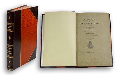 CARDIM (Padre Ant&oacute;nio Francisco) – Battles of the Society of Jesus – Imprensa Nacional, Lisbon 