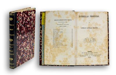 CASTELO BRANCO (Camilo) – Auspicious Stars (Estrelas Prop&iacute;cias) – Vi&uacute;va Mor&eacute;, Porto, 1863, 1st 