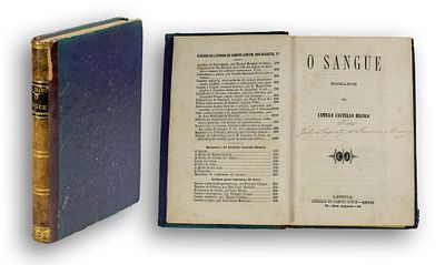 CASTELO BRANCO (Camilo) – The Blood (O Sangue) – Livraria de Campos Junior, Lisbon, 1868, 1st 