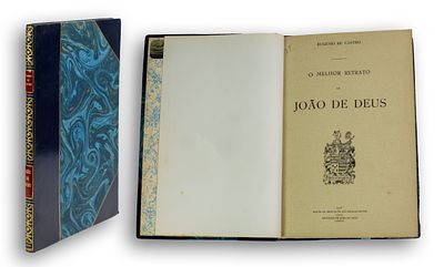 CASTRO (Eug&eacute;nio de) – Jo&atilde;o de Deus – Associa&ccedil;&atilde;o das Escolas M&oacute;veis, Lisbon, 1906, 1st Edition. 