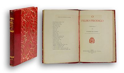 CASTRO (Eug&eacute;nio de) – The Prodigal Son (O Filho Pr&oacute;digo) – Magalh&atilde;es & Moniz, Porto, 1910, 1st 