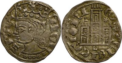 Kingdom of Castile and Le&oacute;n.Alfonso XI (1312-1350). Cornado. Le&oacute;n. Ve 0.75 g. L y estrella to 
