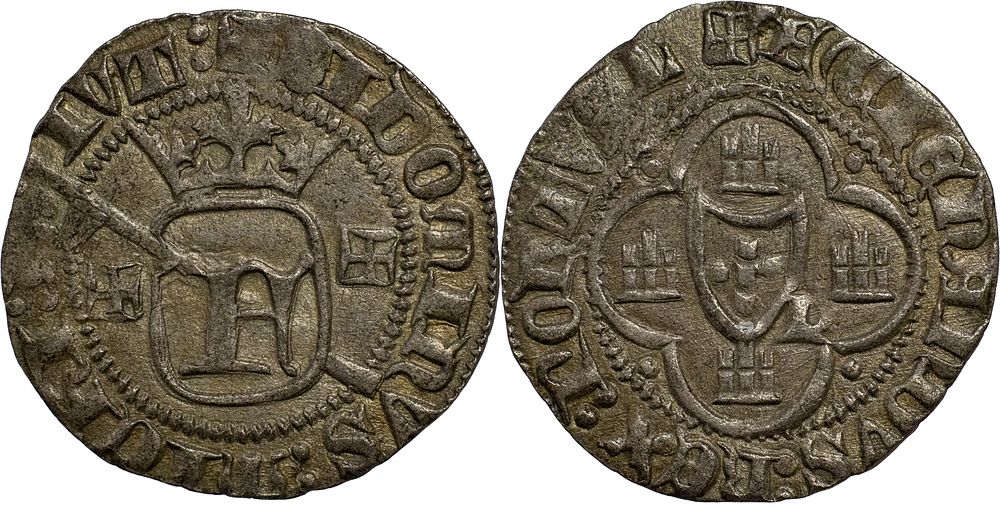 D. Fernando I - Grave, Bolh&atilde;o, Porto. Arcos Lobados. Entre os melhores exemplares conhecidos.
. P 