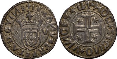 PortugalD. Manuel I (1495-1521)Tost&atilde;o o-V Lisbon SilverAG: 45.06 9.56 gQUASE AU
