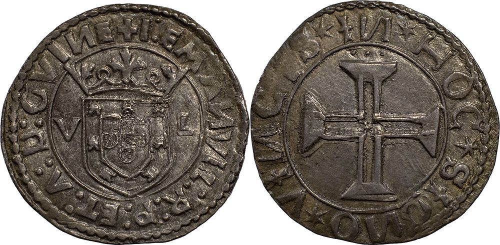 D. Manuel I - Tost&atilde;o V-L Lisboa Prata. BELA. . Portugal 
D. Manuel I (1495-1521) 
Tost&atilde;o 