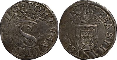 PortugalD. Sebasti&atilde;o I (1557-1578)Vint&eacute;m Lisbon SilverAG: NC 1.74 g RAREXF