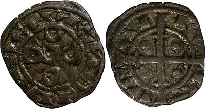 PortugalD. Sancho II (1223-1248)Dinheiro Bolh&atilde;oAG: 24.02 0.54 gBC+
