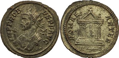 The Roman Empire Probus, 276-282. AR Antoninianus 4.31 g. Rome, 281. IMP PROBVS P F AVG Radiate 