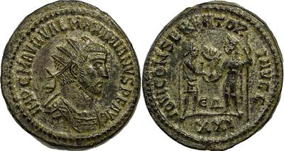 The Roman Empire Maximianus, first reign, 286-305. AR Antoninianus 4.72 g. Antiochia, 286. IMP 
