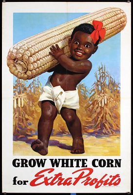 Chambers, Charles 1883 - 1941 - Original c. 1930s American Corn Farming Poster Chicago. Chambers 