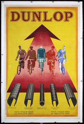 Dunlop by Pierre Delarue-Nouvelli&egrave;re, ca. 1930. Delarue-Nouvelli&egrave;re, Pierre Charles 1889 - 1973 