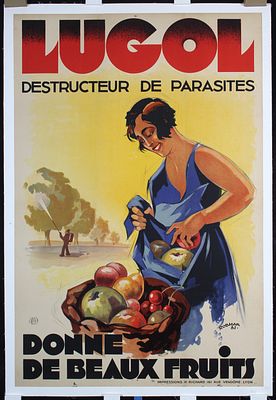 Lugol by Robmar, 1931. Robmar Lugol Lithograph Print 1931 47.2 x 31.1 in. (120 x 79 cm) Printer: 