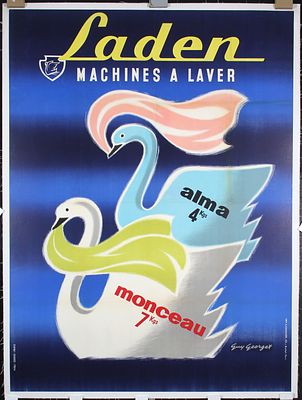 Laden - Machines a Laver by Guy Georget, ca. 1960. Georget, Guy 1911 - 1992 Laden - Machines a 