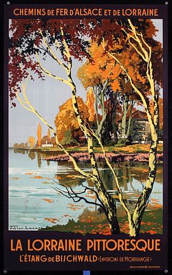 La Lorraine Pittoresque by Julien Lacaze, ca. 1930. Lacaze, Julien 1886 - 1971La Lorraine 