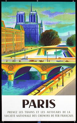 Paris by Garamond Nathan (Nathan-Garamond), 1957. Nathan (Nathan-Garamond), Jacques 1910 - 