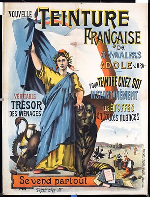 Nouvelle Teinture Francaise by Anonymous, ca. 1900. AnonymousNouvelle Teinture 