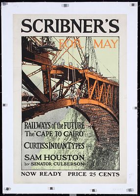 Scribner&acute;s for May - Railways of the Future by Frank B. Masters, 1900. Masters, Frank 