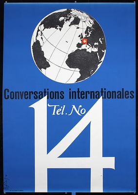 Conversations internationales Tel. No 14 by Signature illegible, 1948. Signature 