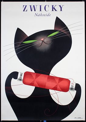 Zwicky by Donald Brun, 1946. Brun, Donald 1909 - 1999ZwickyLithography Printing 194650.3 x 35.4 