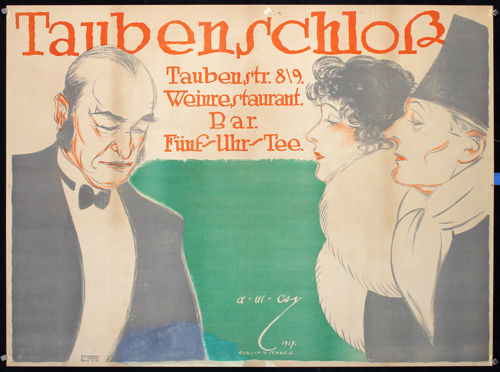 Taubenschloß by Alexander Cay, 1919