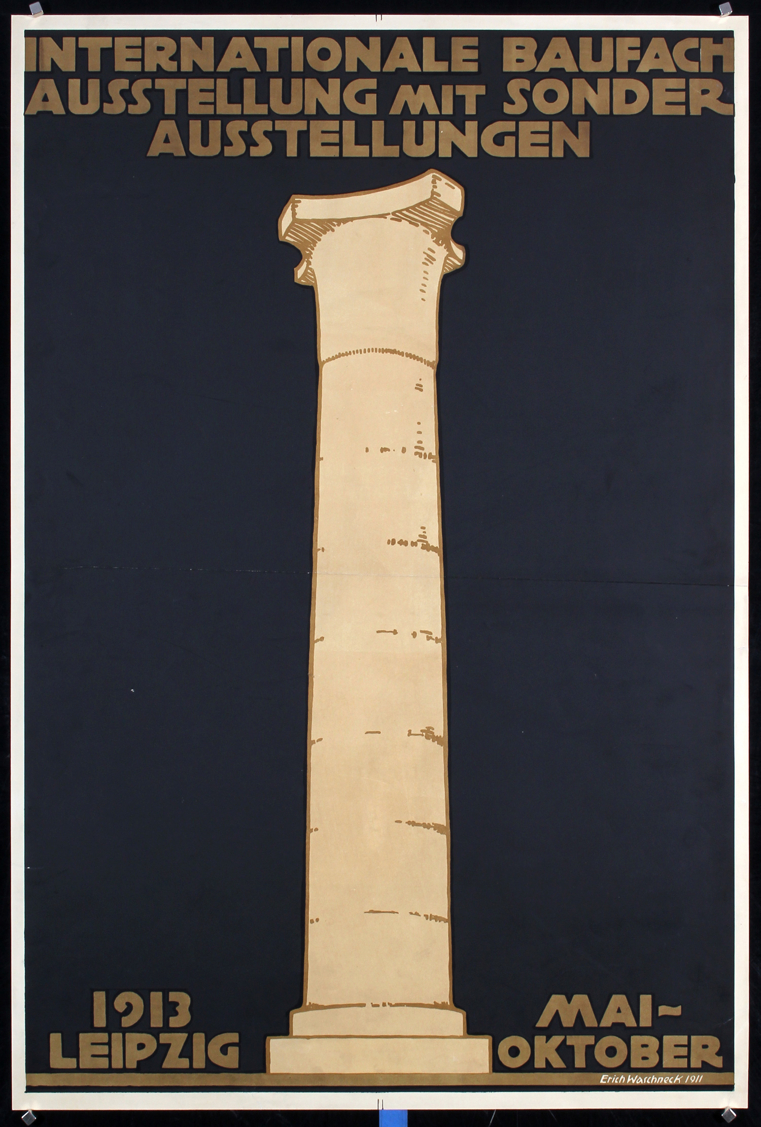 Internationale Baufach Ausstellung by Waschnek, 1913