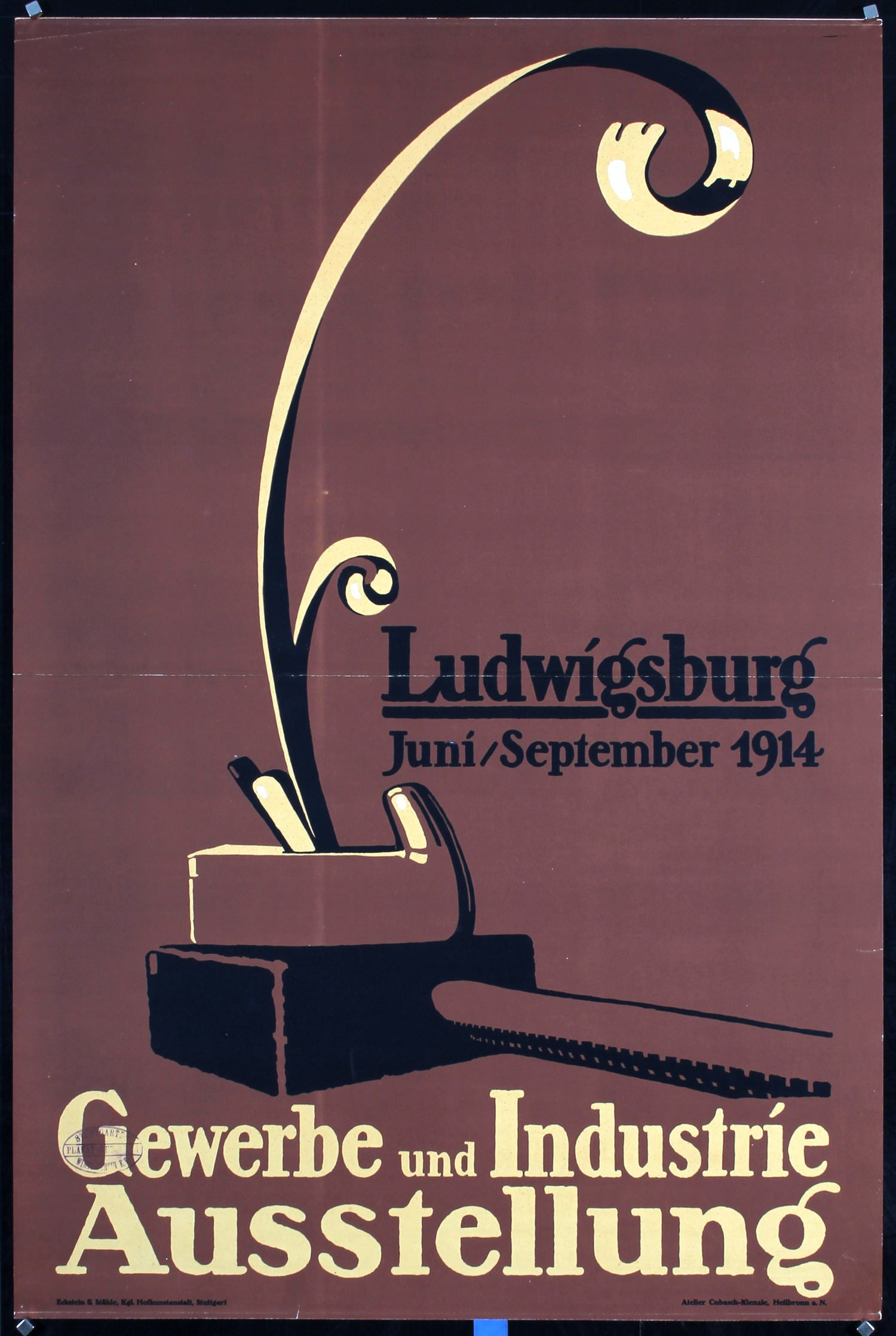 Gewerbe und Industrie Ausstellung by Cubasch & Kienzle, 1914