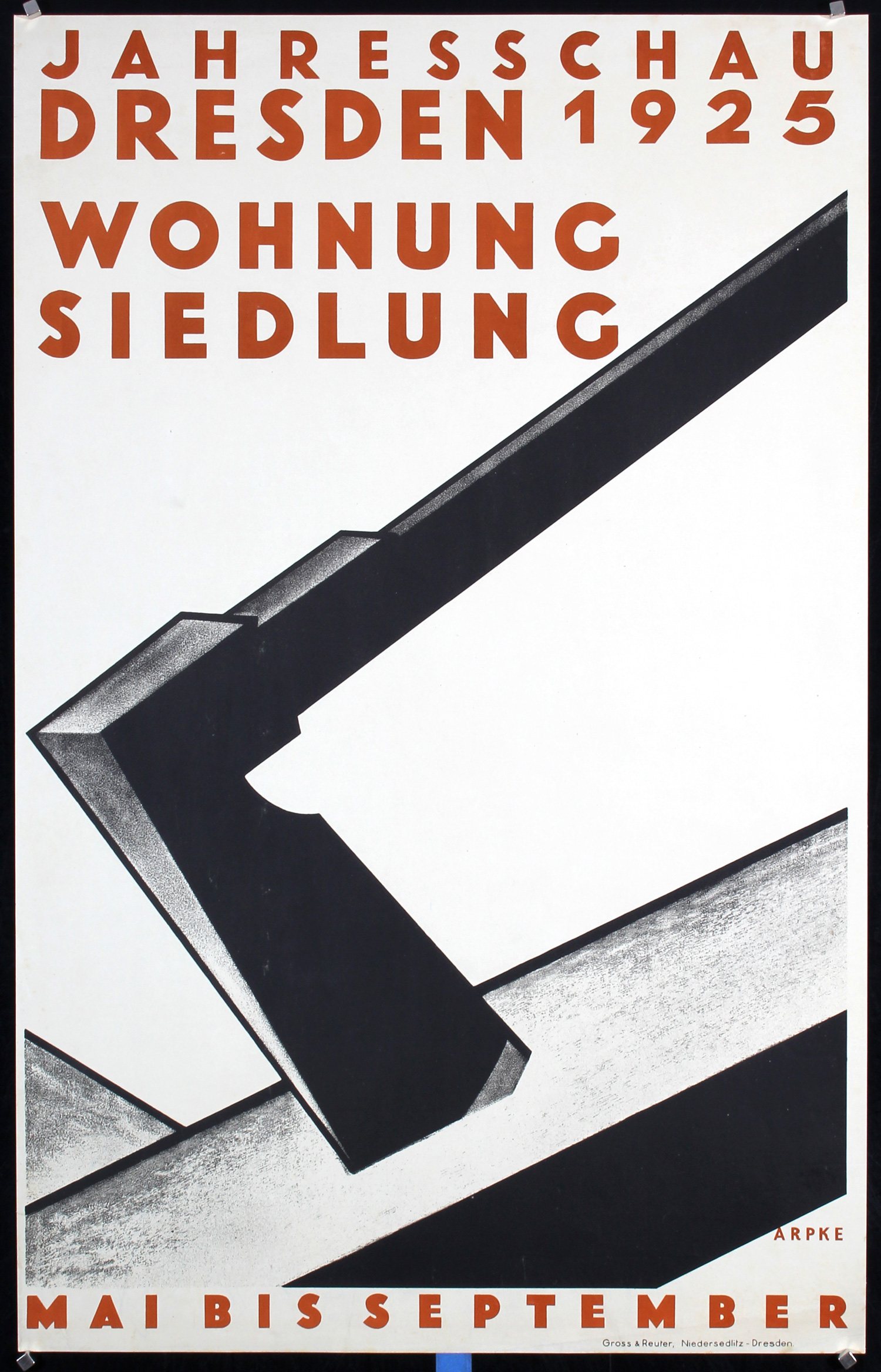 Jahresschau - Wohnung by Otto Arpke, 1923