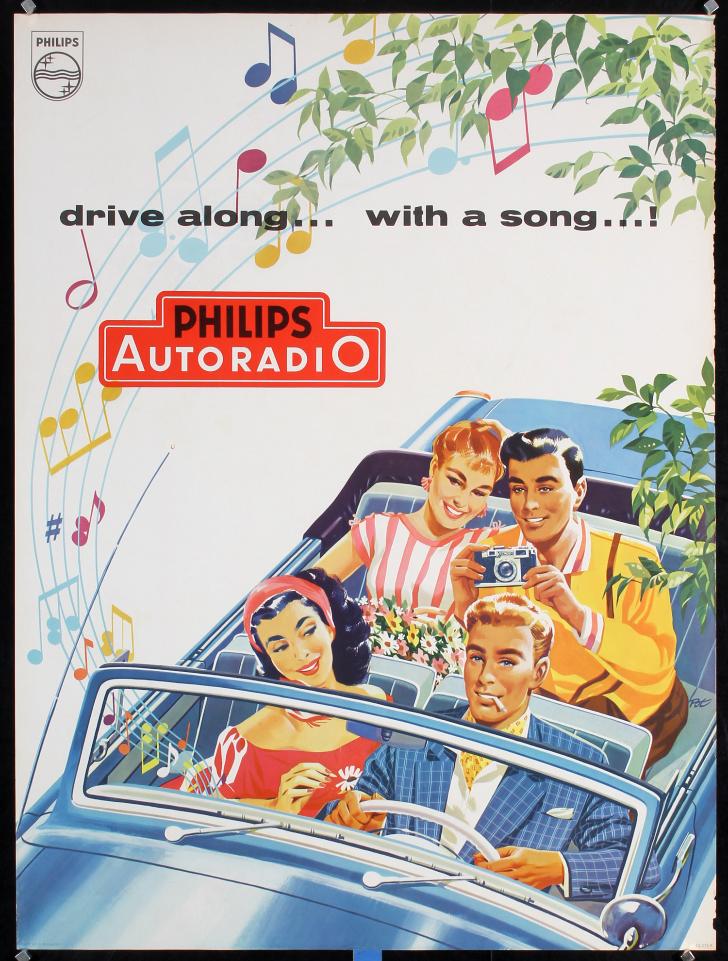 Philips Autoradio, ca. 1958