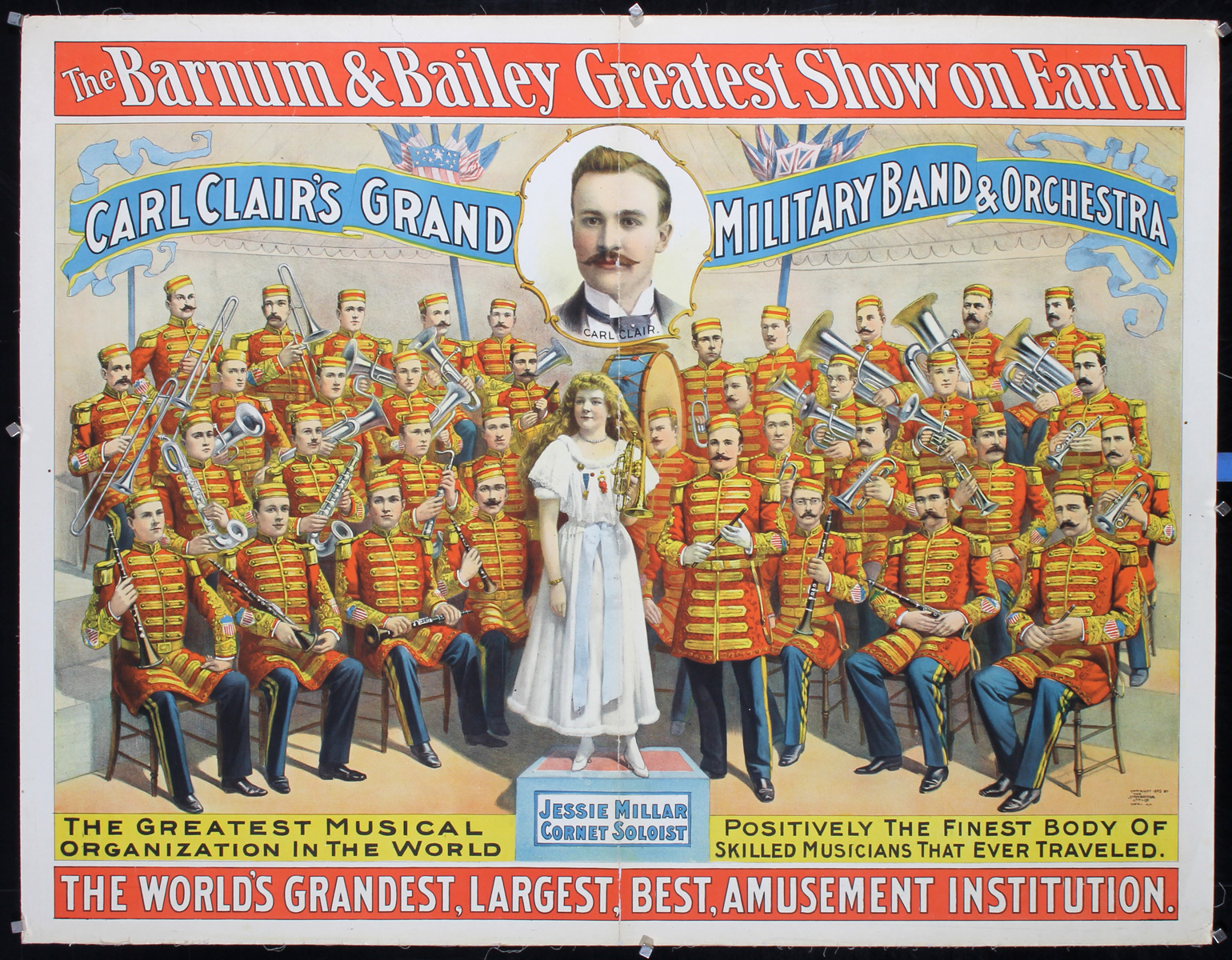Barnum & Bailey - Carl Clair's Band, 1895