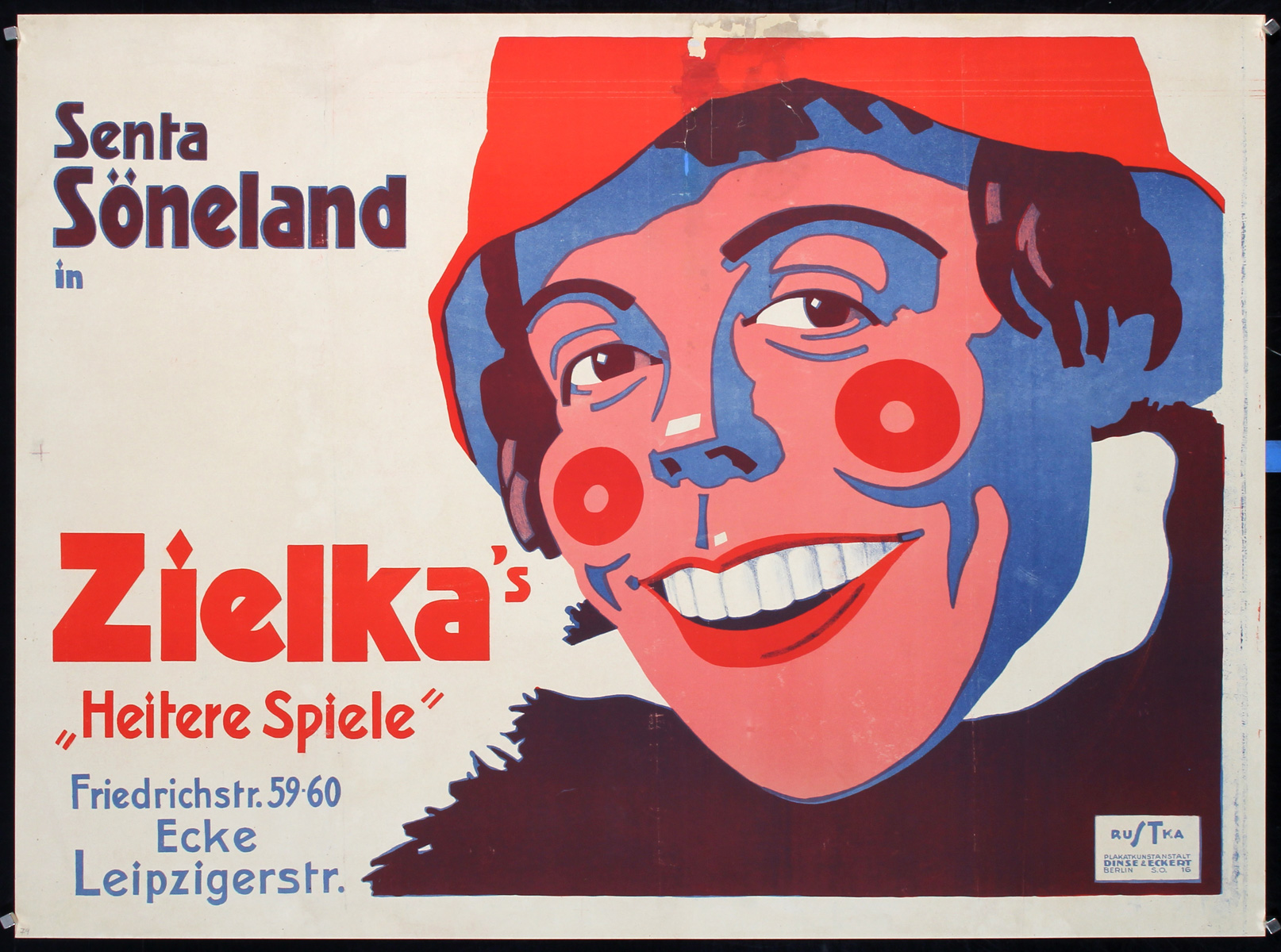 Senta Söneland by Jo Steiner, ca. 1919