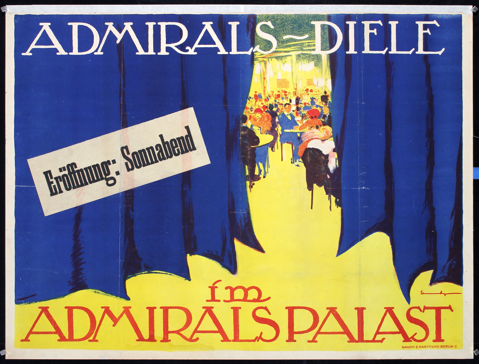 Admirals-Diele by Ehrenberger, ca. 1920