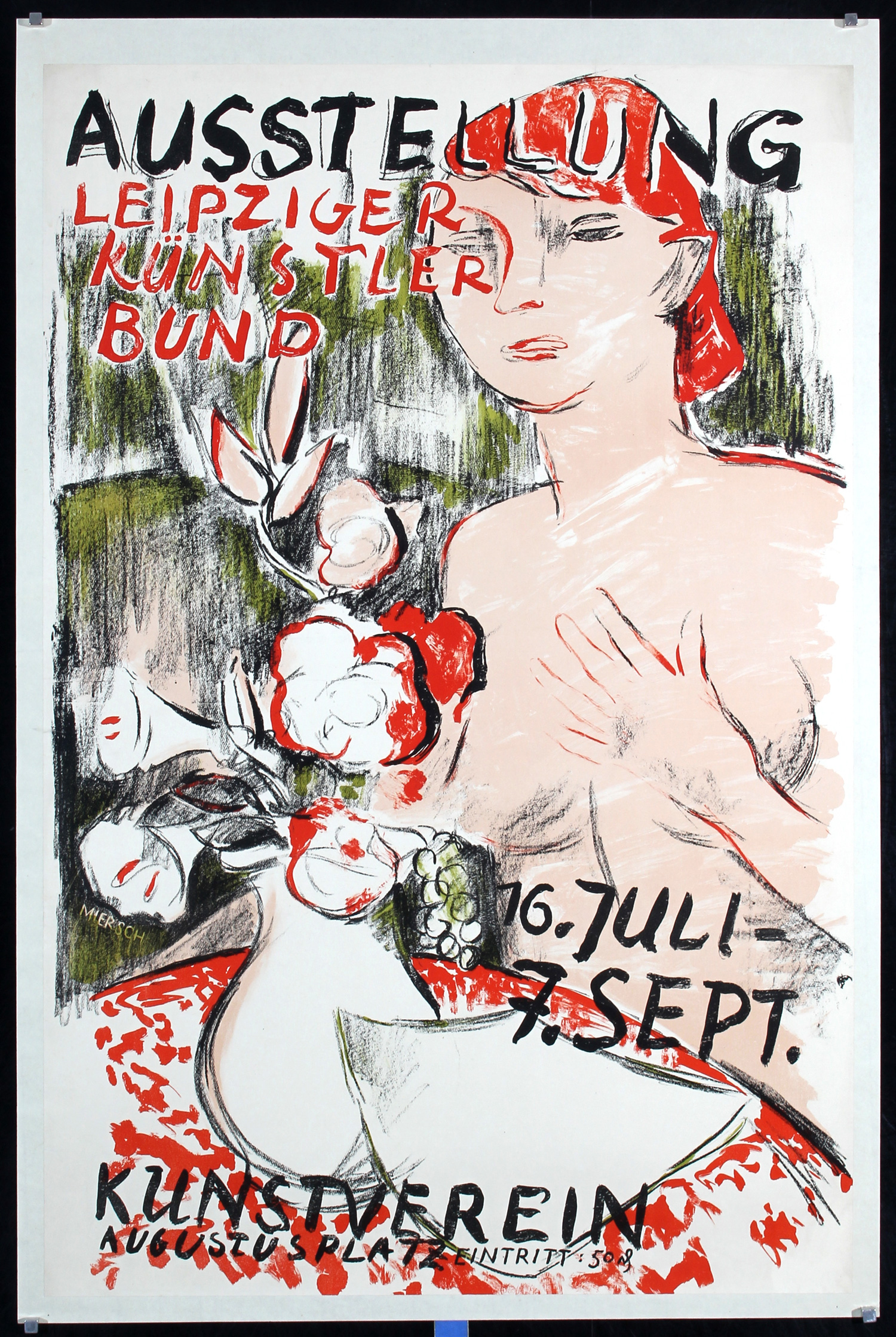 Ausstellung Leipziger Künstlerbund by Karl Miersch, 1927