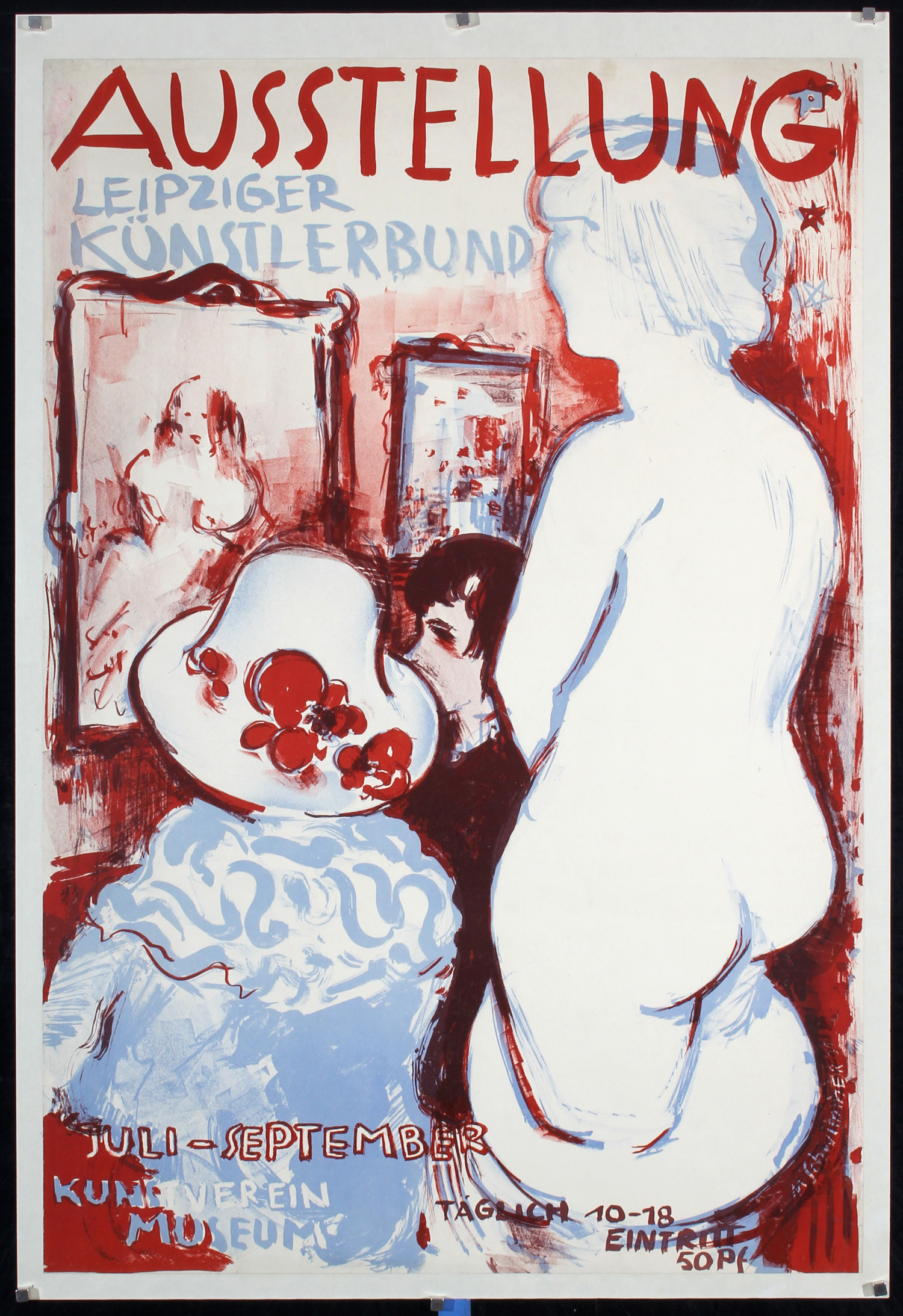 Ausstellung Leipziger Künstlerbund by Max Schwimmer, 1931