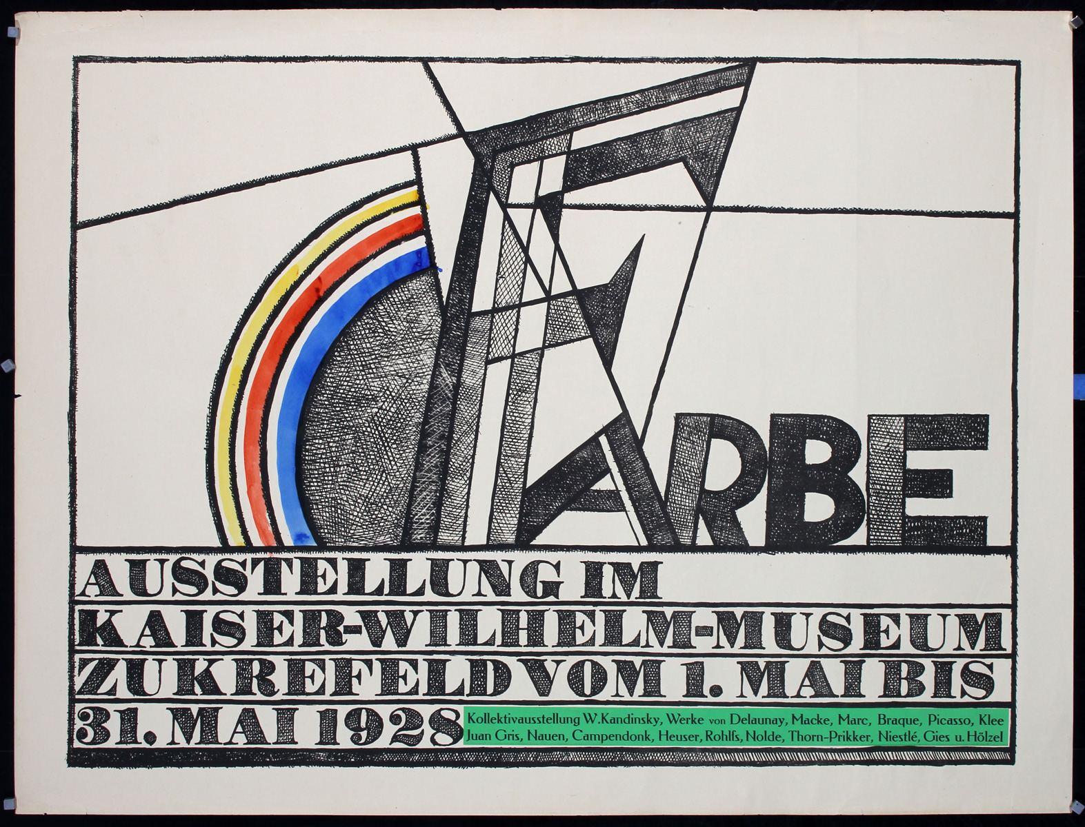 Farbe - Ausstellung by Heinrich Campendonk, 1928