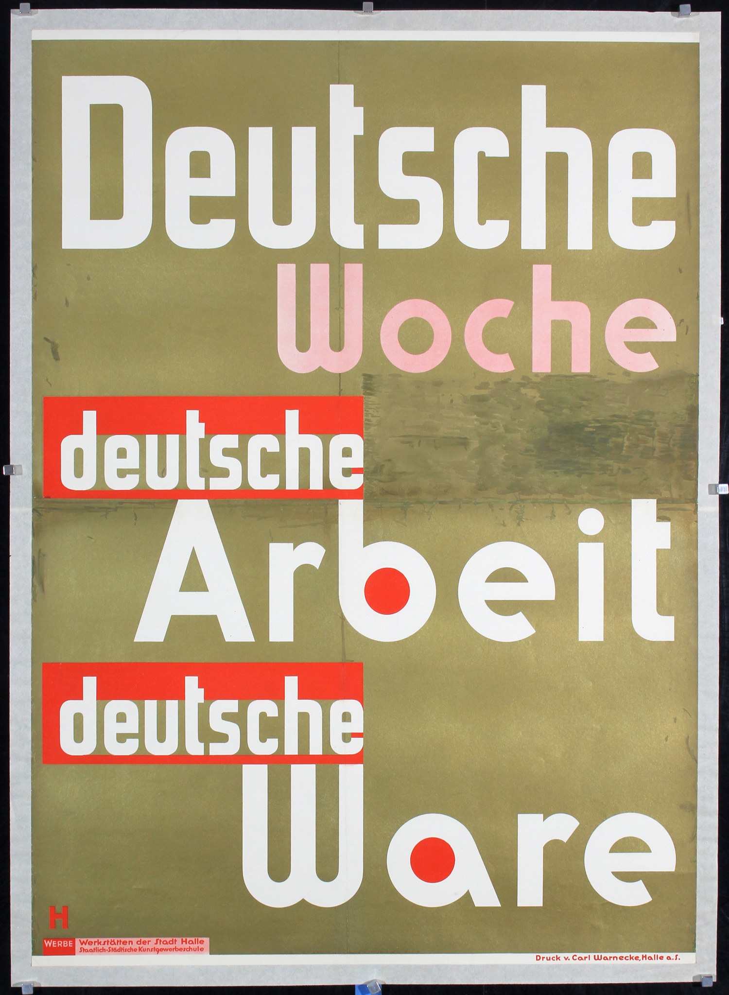 Deutsche Woche by Erwin Hahs, ca. 1930