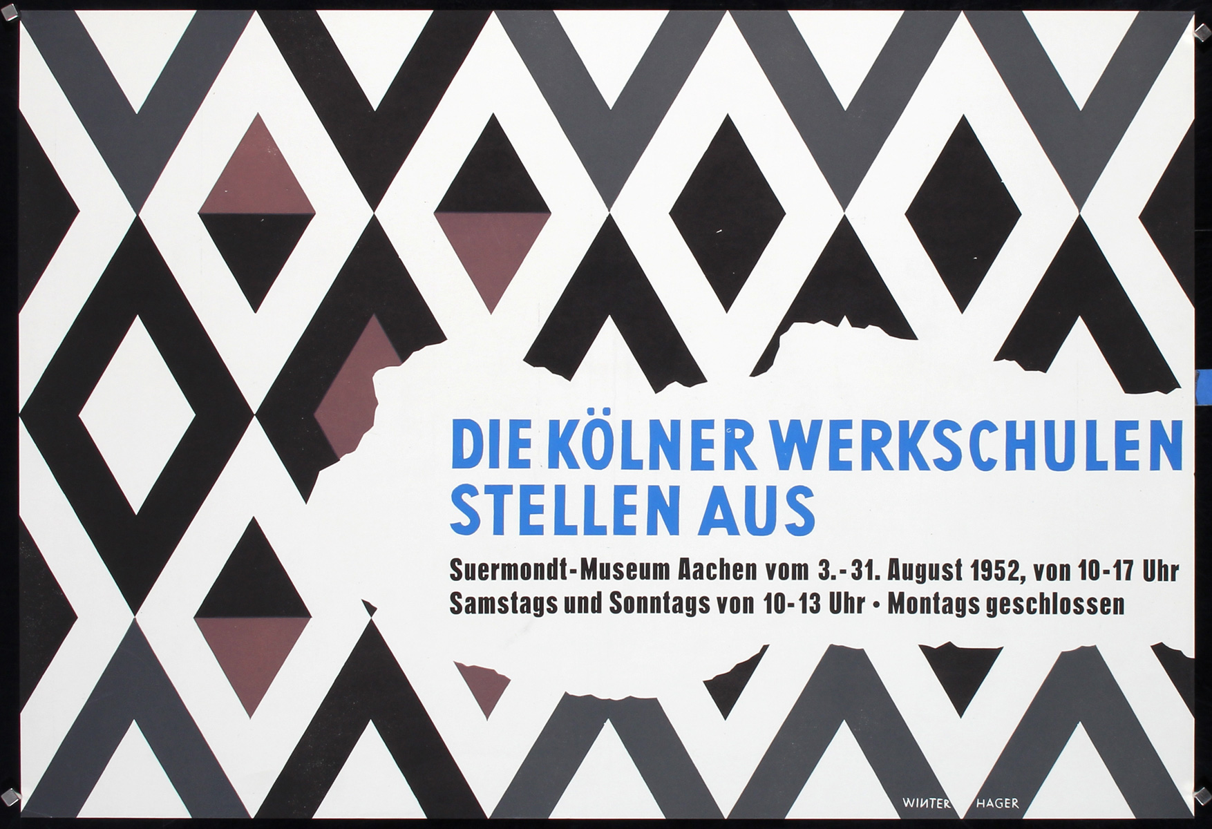 Die Kölner Werkschulen by Winterhager, 1952