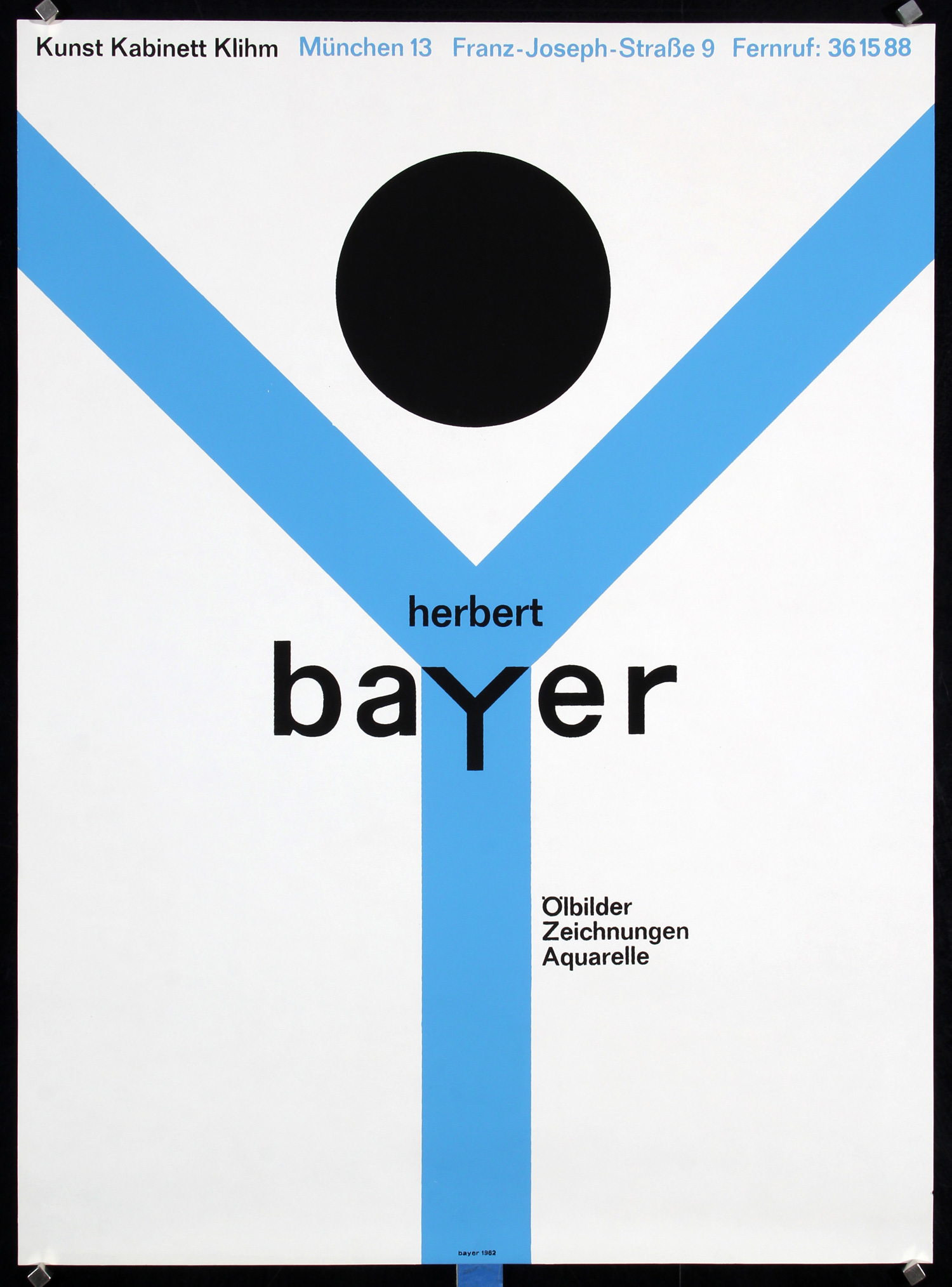 Herbert Bayer - Kunst Kabinett Klihm, 1962