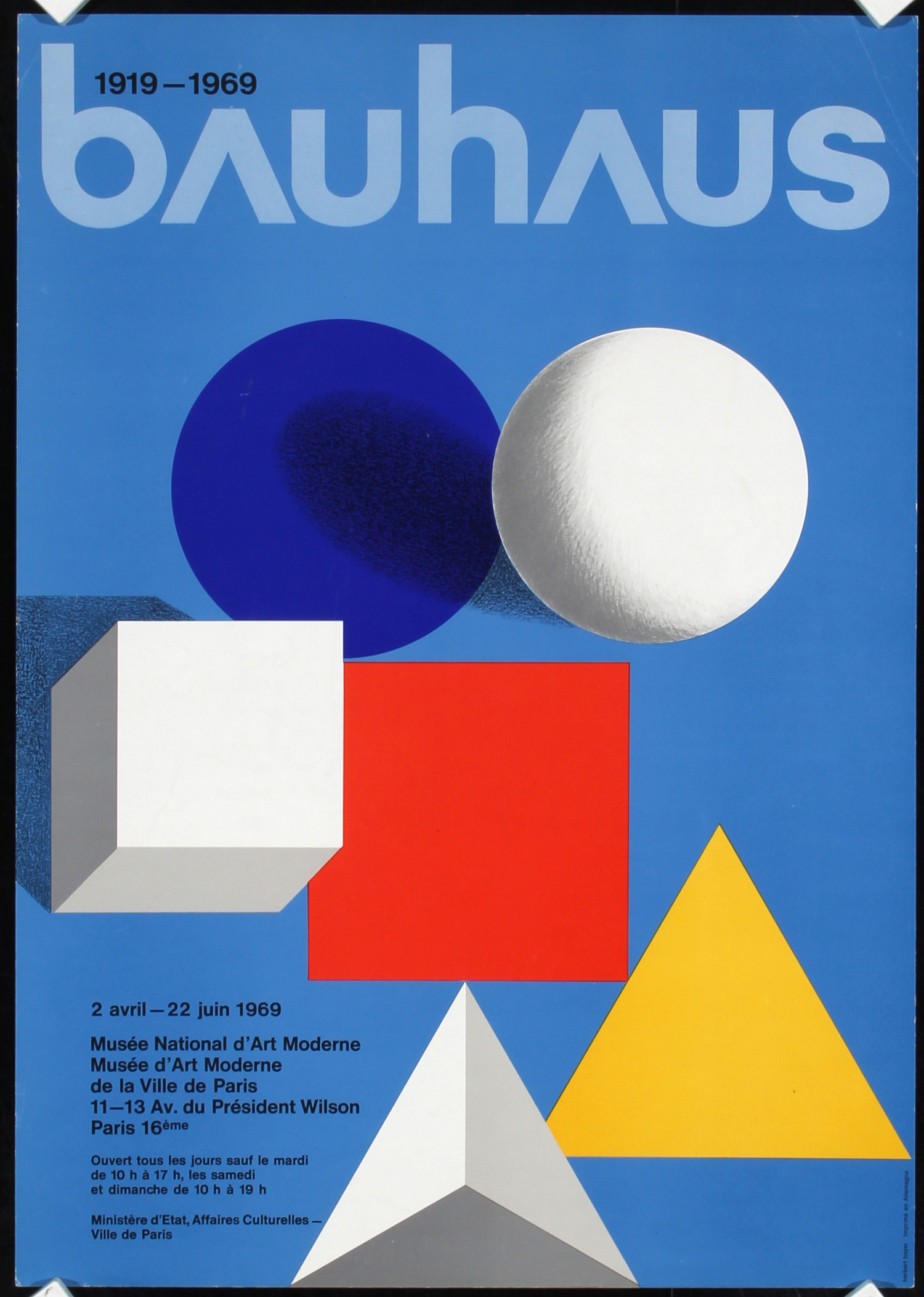 bauhaus (Paris Variant) by Herbert Bayer, 1969