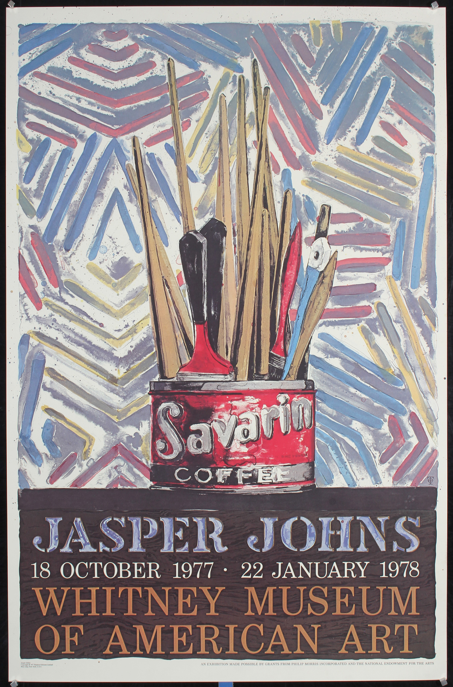 Jasper Johns - Whitney Museum of American Art, 1977