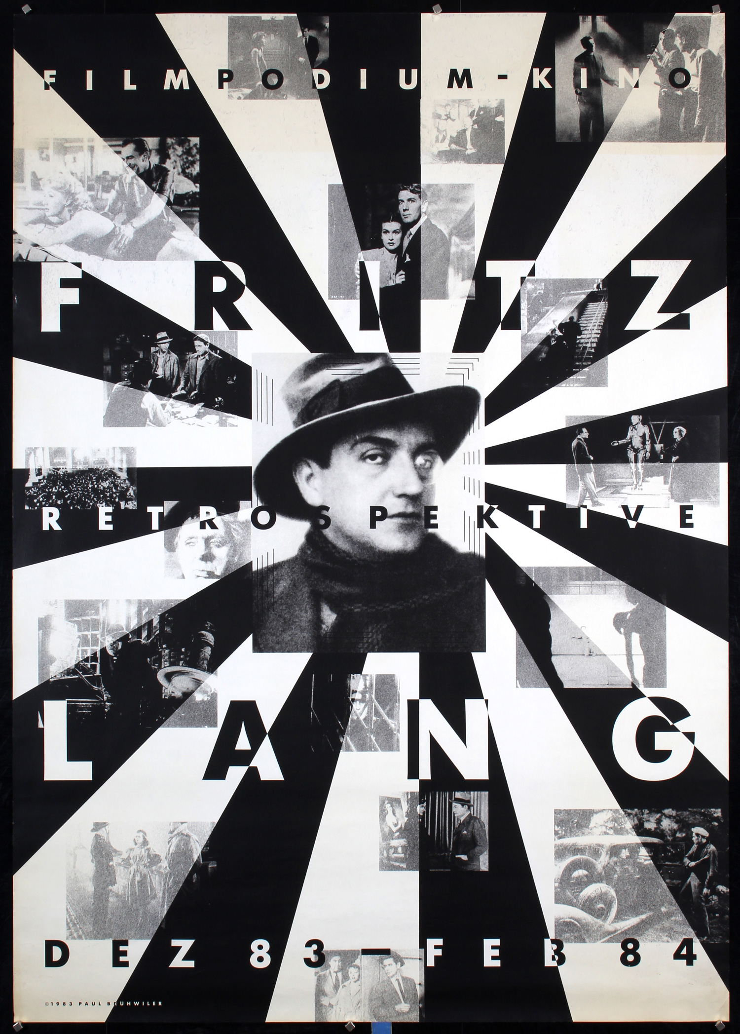 Fritz Lang Retrospektive by Brühwiler, 1983