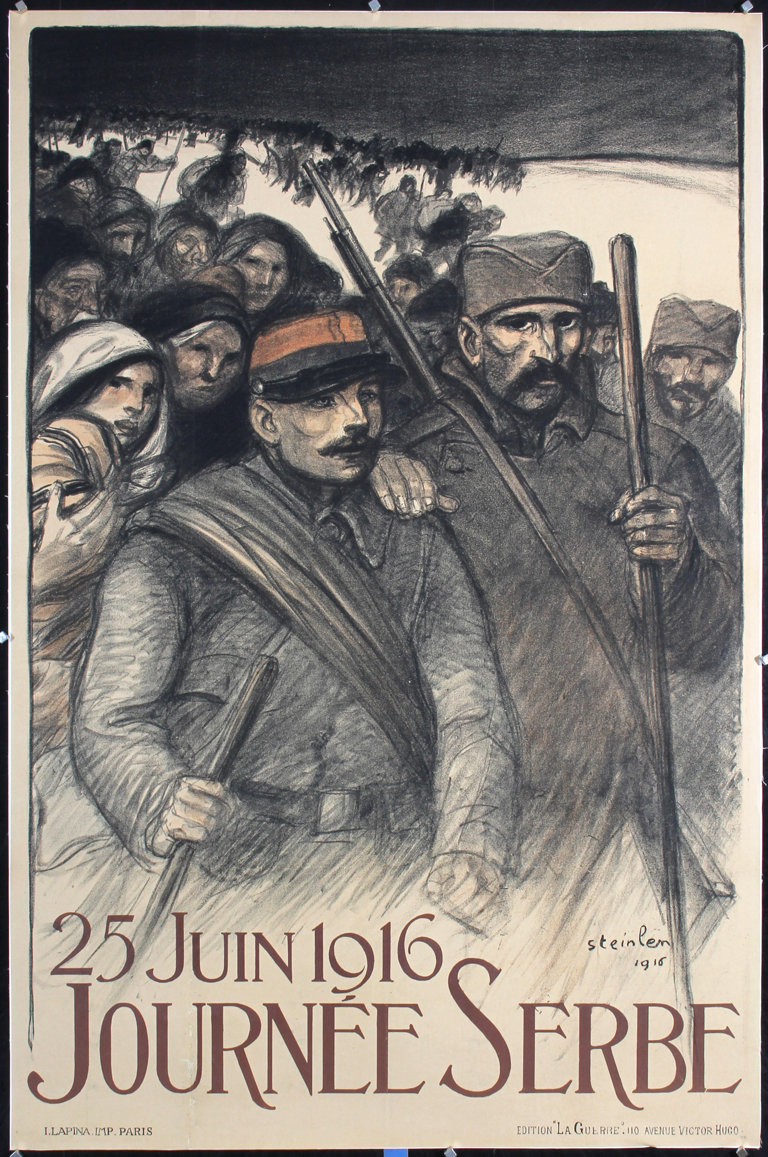 Journee Serbe by Theophile Steinlen, 1916