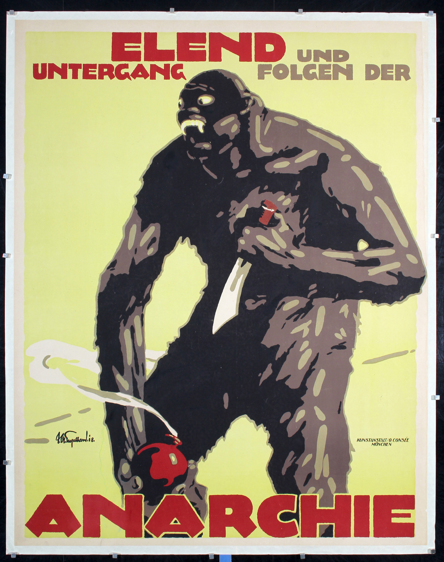 Anarchie by J.U. Engelhard, 1918