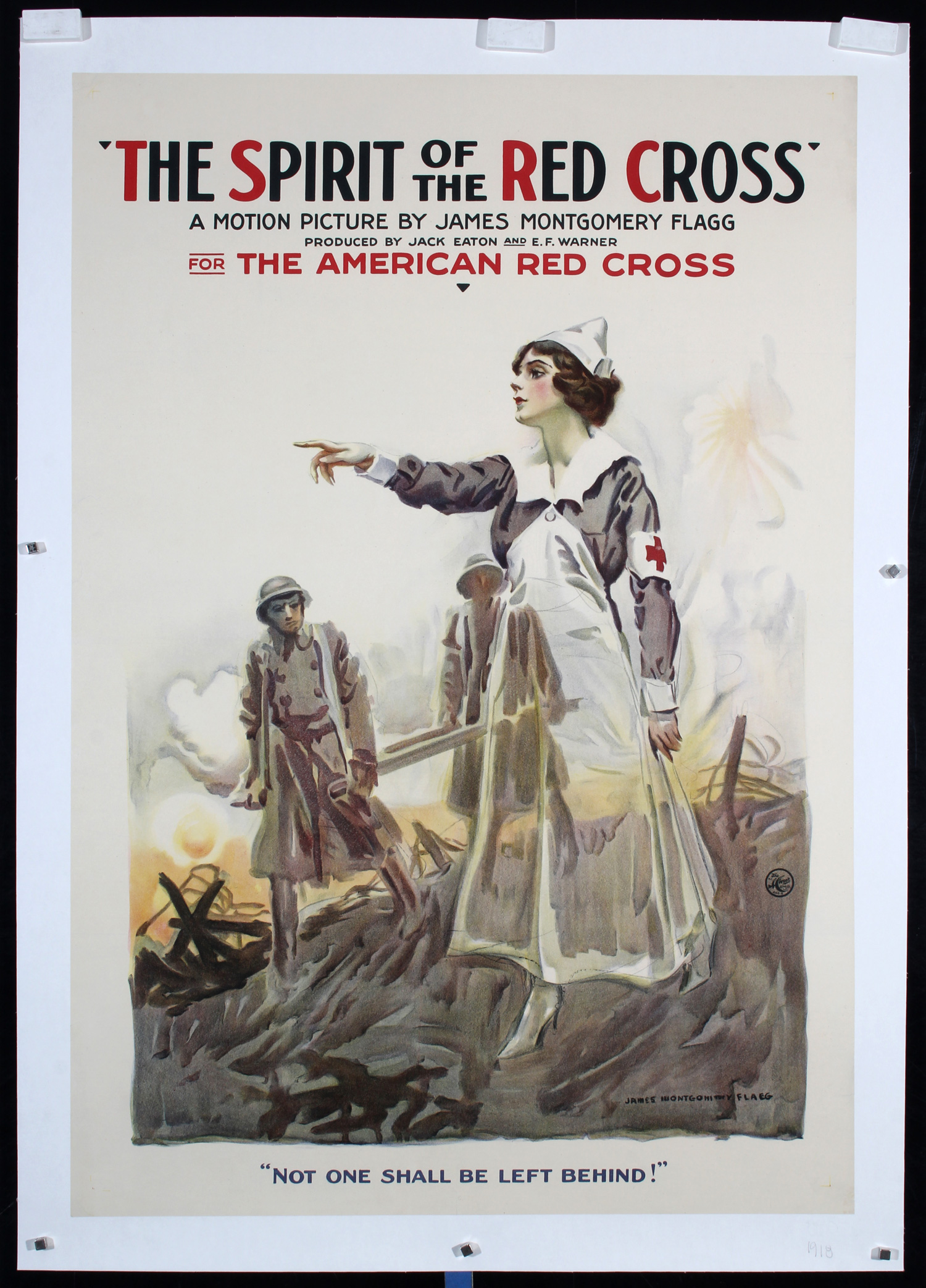 The Spirit of the Red Cross by Flagg, 1918