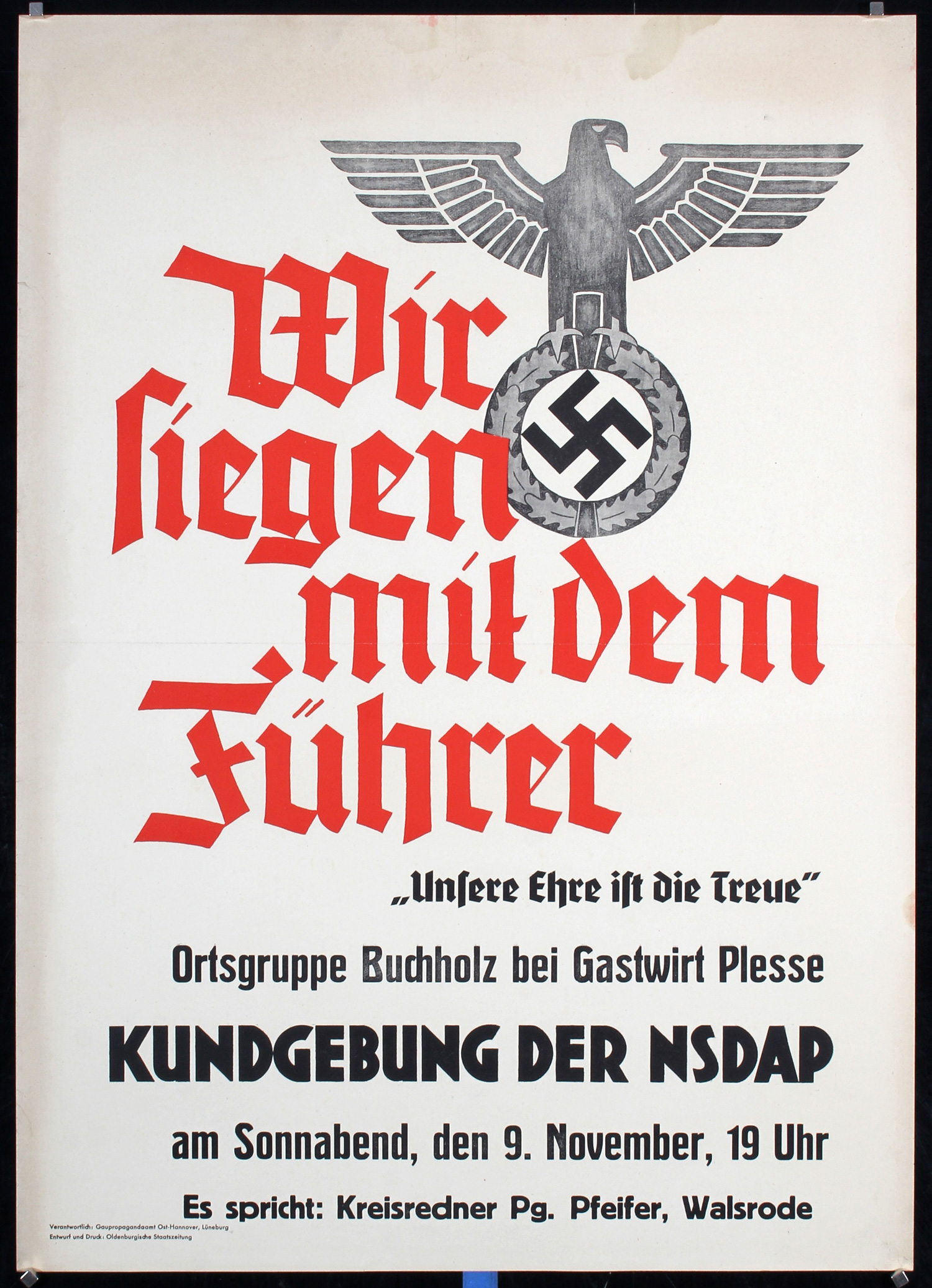 Wir siegen mit dem Führer, ca. 1941