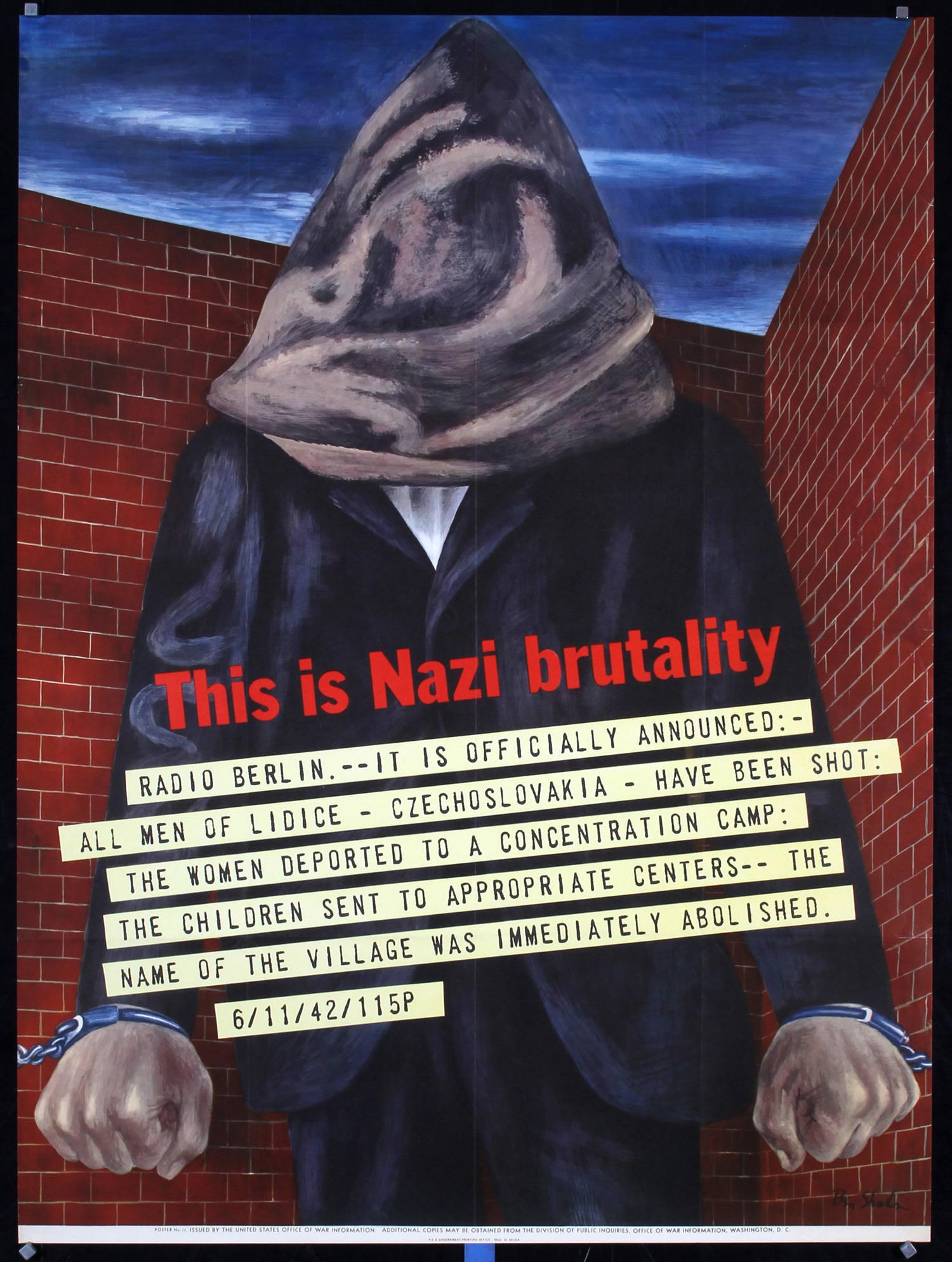 This is Nazi brutality, 1942