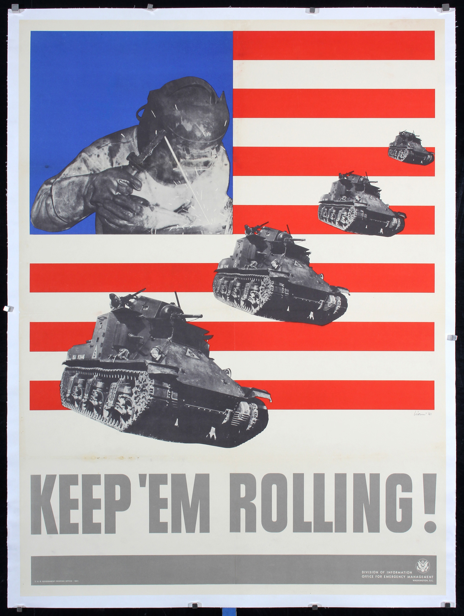 Keep ´em rolling by Leo Lionni, 1941