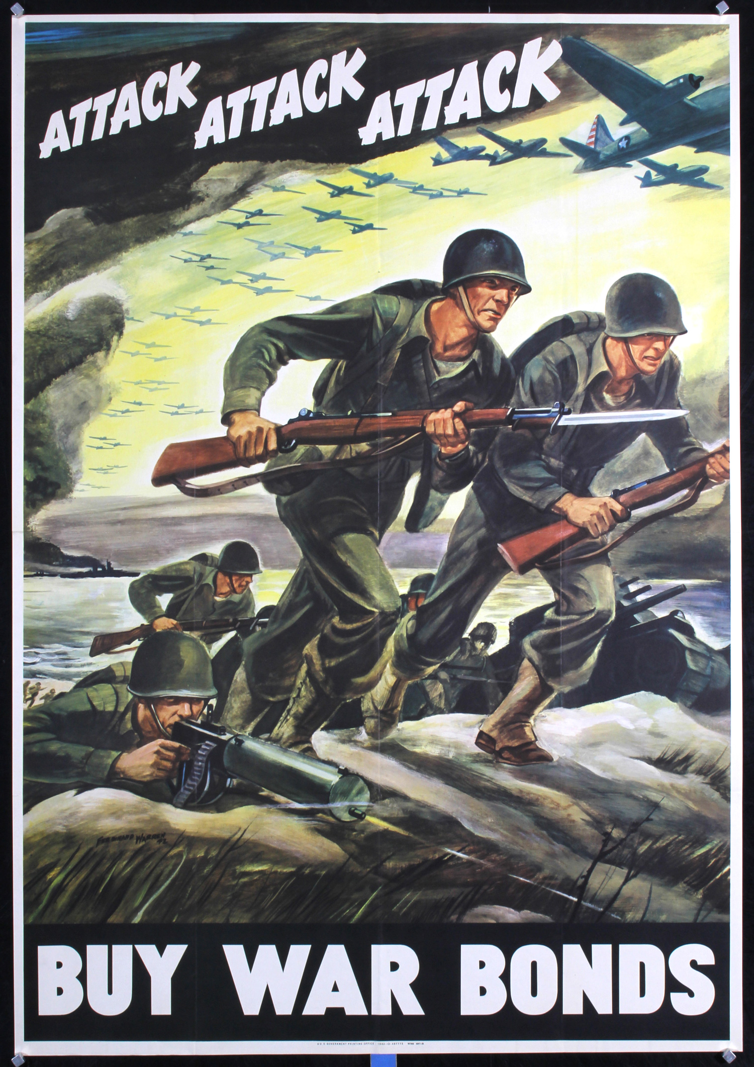 Attack Attack Attack by Warren, 1942
