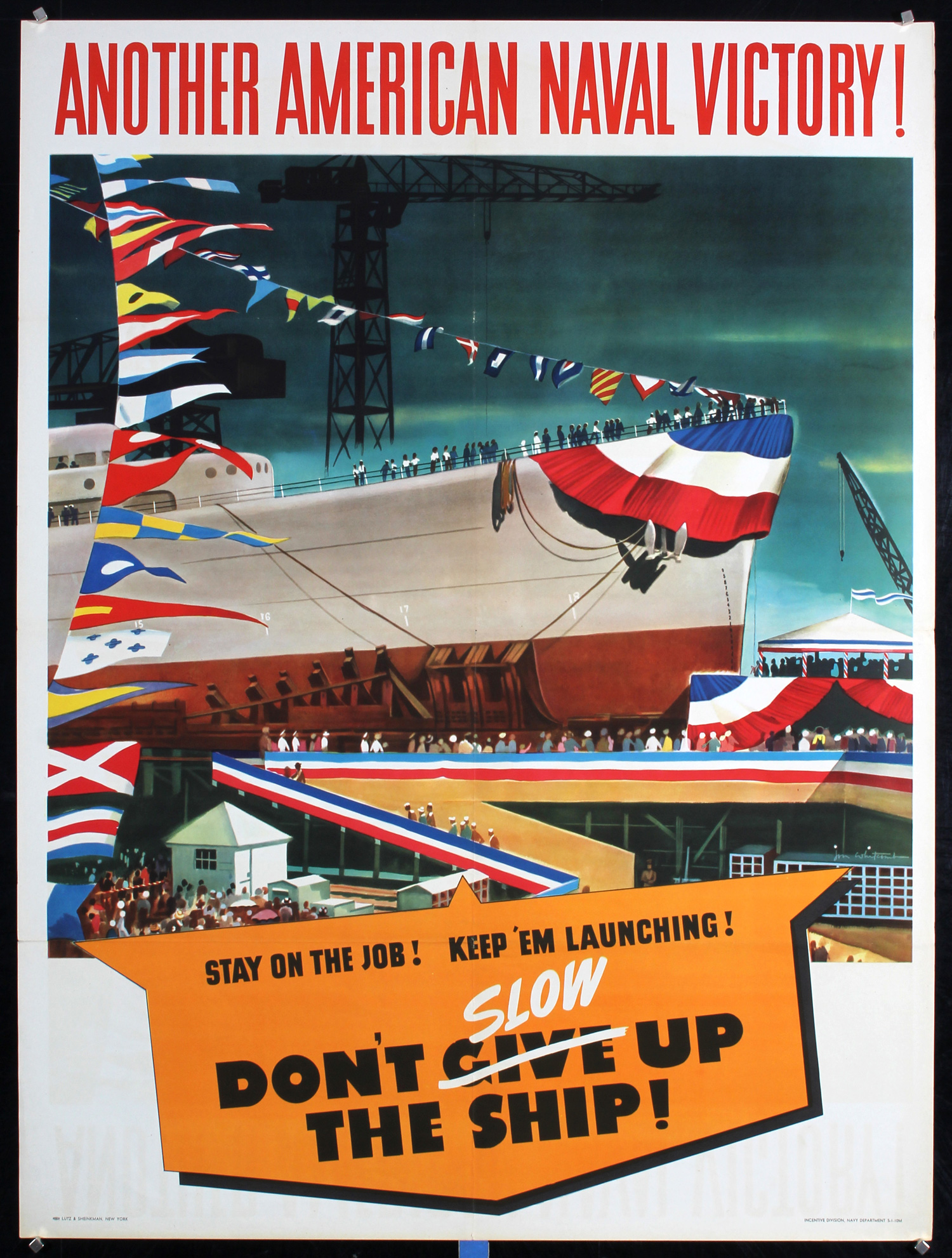 Another American Naval Victory by Jon Whitcomb, ca. 1943